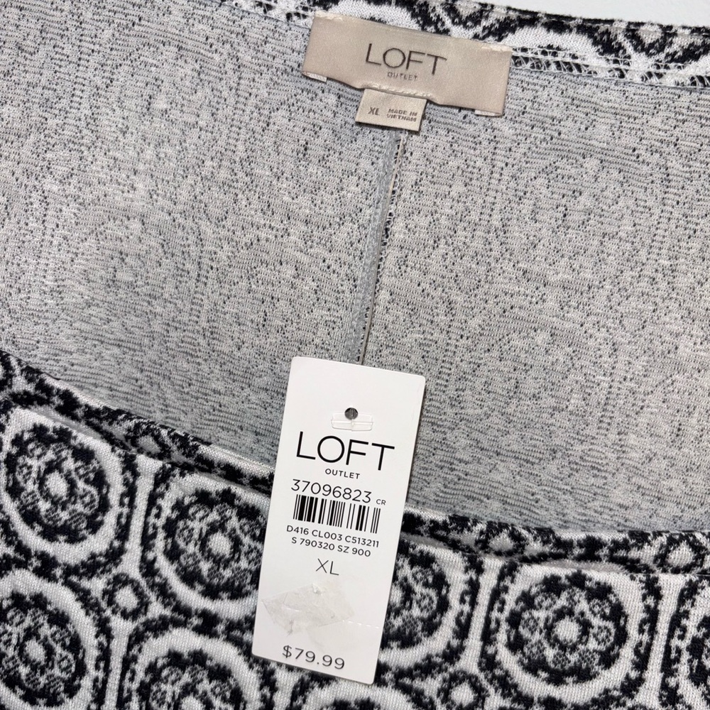 NWT LOFT Patterned Dress - size XL - Picture 4 of 5